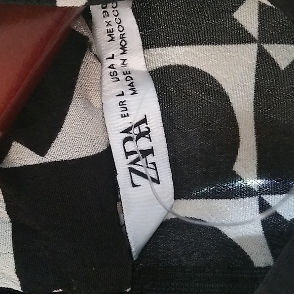 Zara printed midi dress - Picture 5 of 13